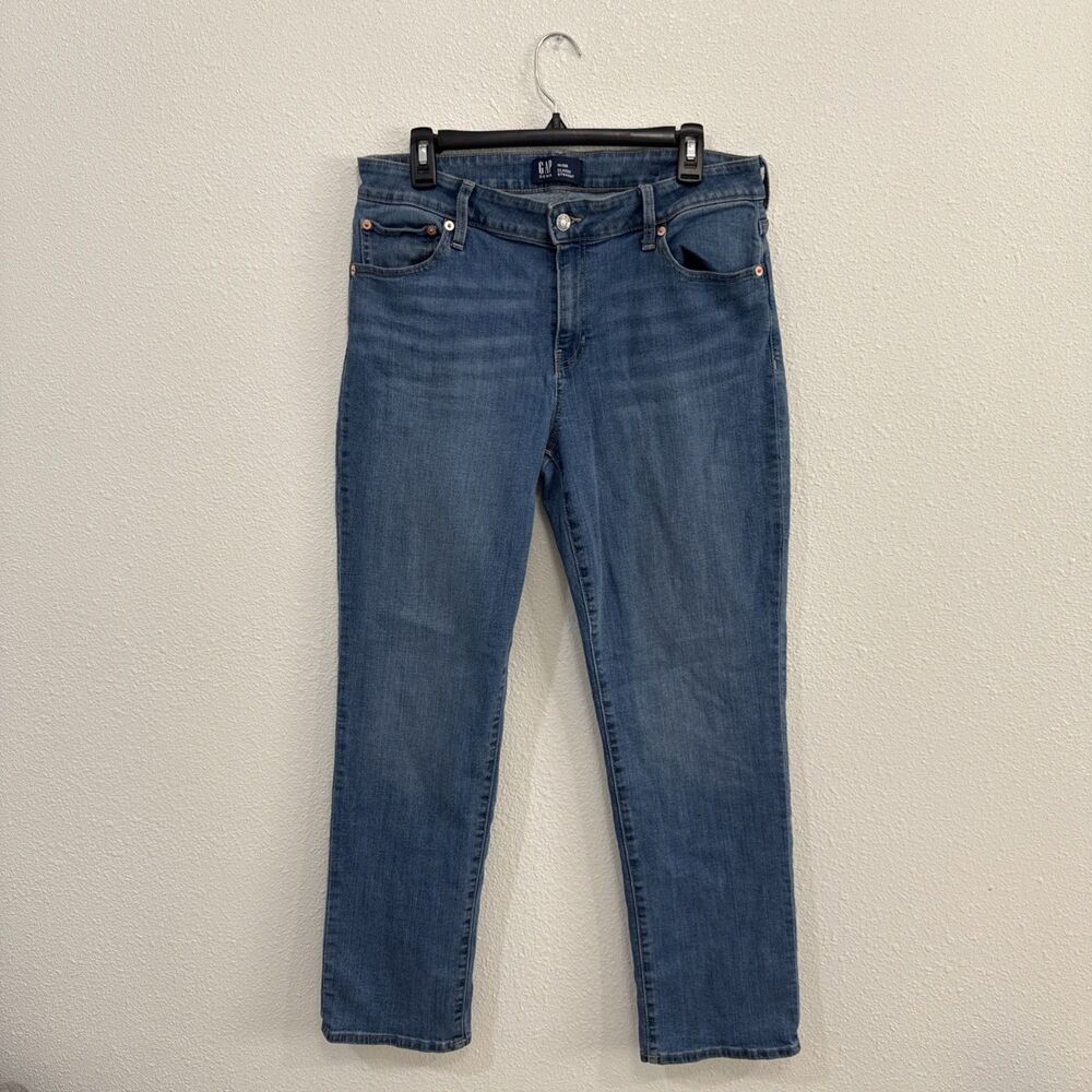 Women’s Gap Classic Straight Denim Jeans ( Size 14 / 32 Regular )MW